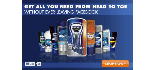 Эксперименты в электронной коммерции: 6 новых магазинов Procter & Gamble на Facebook